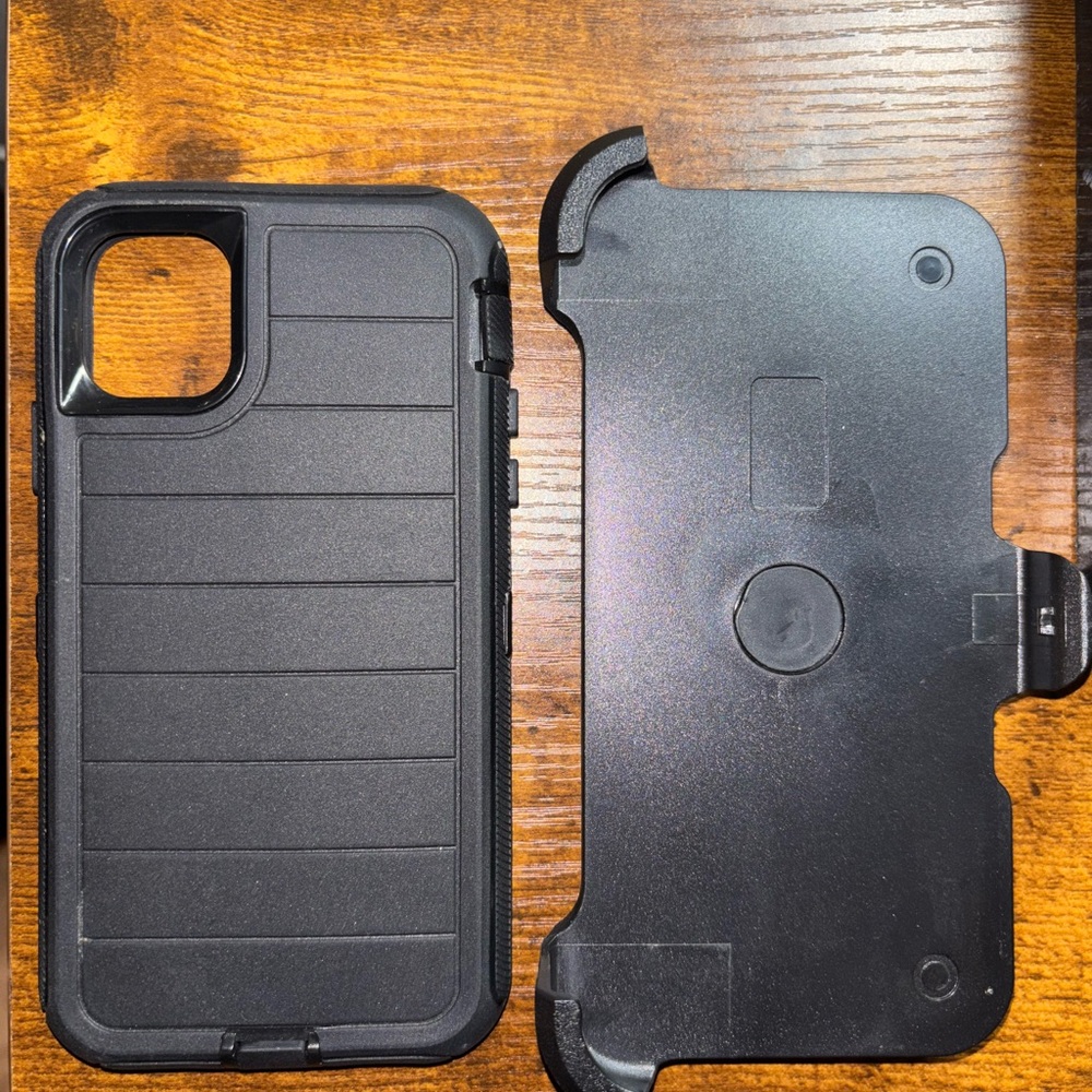 Black Rugged iPhone 11 Case - Picture 7 of 11
